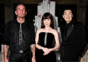Richard Stark, Michelle Yeoh, and Yasuhiko HashimotoCourtesy of BFA